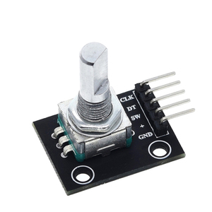 ピン付きArduinoブリックセンサースイッチ開発ボードKY-040用TZT360度ロータリーエンコーダーモジュール - Product Image 1