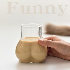 Custom Creative Sexy Human Body Shape Funny Glass Drinking <strong>Cup</strong>