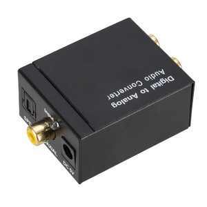 <strong>Digital</strong> Fiber Coaxial to Left and Right Channels 3.5mm <strong>Audio</strong> Analog Converter Decoder Amplifier Speaker - Product Image 3