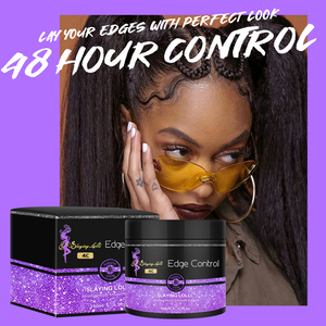 Private Logo Custom Non Flaky Silky Smooth Edge <strong>Control</strong> With Brush With Private Label - Product Image 3