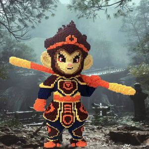 New Arrival 48CM Famous Character Plastic Interlocking Puzzle Bricks <strong>Building</strong> <strong>Blocks</strong> for Gift - Product Image 5