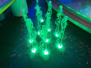 Kommerzielle <span class=keywords><strong>DMX</strong></span>-Funktions dekoration führte Brunnen lampe