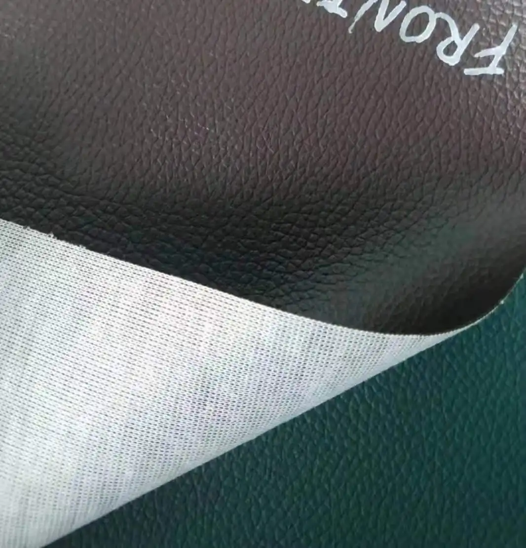 Tela de Cuero sintético para tapicería, 0,90mm, PVC
