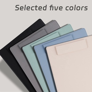 Chất Lượng Cao Thời Trang Đơn Giản Cuộc Họp Kinh Doanh A4 Da Pad Từ Da Bằng Văn Bản Hội Đồng Quản Trị A4 Notepad Bằng Văn Bản Clipboard - Product Image 2