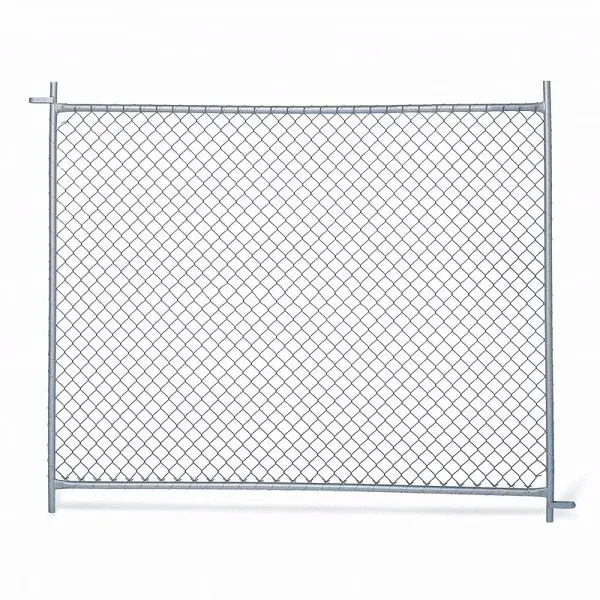 Sustainable metal galvanized pvc australia canada chain link temporary fence 8' heights construction mesh panel fencing for dog