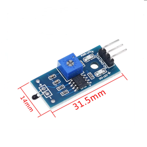 Módulo de sensor de temperatura del termistor interruptor de temperatura de detección de cambio de temperatura 3 hilos DC 3,3 V-5V