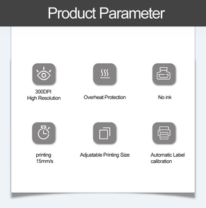 Máy in nhiệt mini A4 di động 208mm không dây, hỗ trợ giấy khổ 8,5 x 11 inch (US Letter), có Android, dùng cho văn phòng và gia đình - Product Image 4