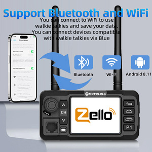 MCTOLOLA新しいZello Android 8.11 PoCワイヤレス4GモバイルネットワークSIMカード付きGPSBluetooth Wi-Fiグローバルカーウォーキートーキー - Product Image 5