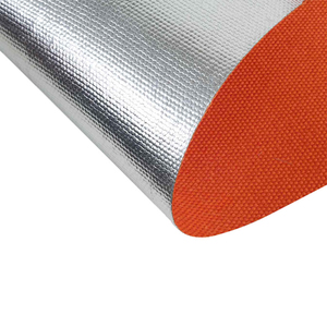 Wholesale Good Quality Diverse Colors High Temperature Insulation Fiberglass Fabric Coated With Aluminum <strong>Foil</strong>