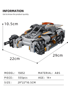 Stampo re 15052 l'app ruota di grano RC programmazione Desert Storm Power mattoncini fatti da te set MOC RC modello motorizzato di assemblaggio giocattolo in mattoni