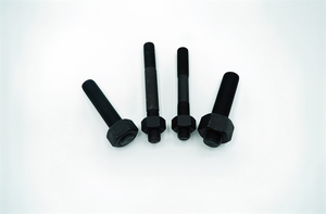 Großhandel A193 B7 Marine Grade Thru-Hull Bolzen Stahl gewindes tangen in schwarzem Zink Finish metrischem Messsystem - Product Image 5