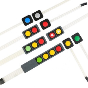 マトリックスアレイDIY Arduinoキーボードキーパッドコントロールパネルパッド1-20キーボタン3*4-4*5膜スイッチゴム素材 - Product Image 3