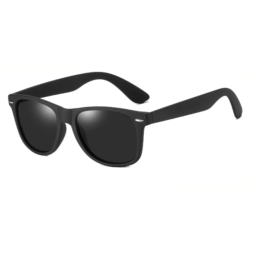 Clássico óculos de sol óculos de lentes polarizadas óculos de sol óculos de uv 400 logotipo impresso
