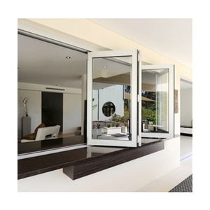Bi-Fold-Fenster aus Aluminium legierung Schlankes Rahmen design Einfache Öffnung Starke Abdichtung für Wohn-und Geschäfts projekte - Product Image 6