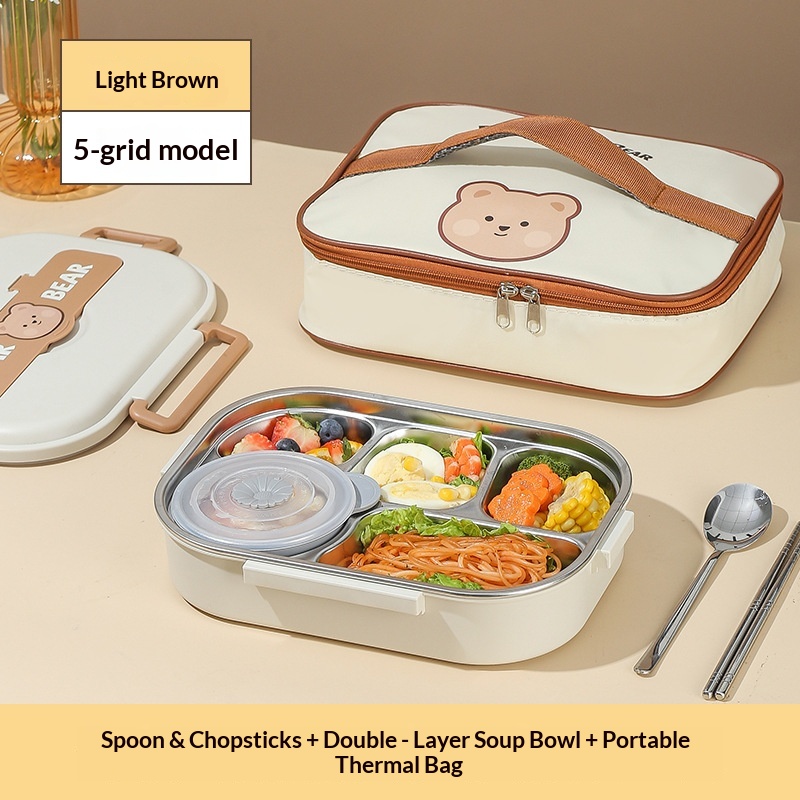 5 Grilles argent + Baguettes et Cuillère + Bol à Soupe + Ba