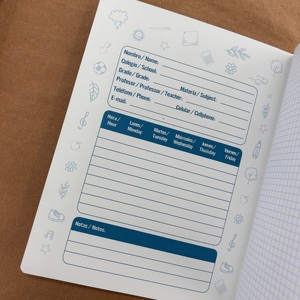 Günstige A4 Glitter Composition Notebook Assorted Design Single Line Double Line Square Grid Innenseite Lager - Product Image 3