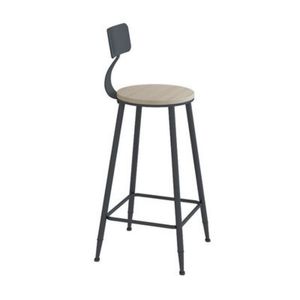 现代简约设计木杆椅凳和长方形桌子套装 - Product Image 6