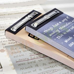 Bloc de notas de papel lindo personalizado mini A7 blocs de notas con línea perforada color rasgar Bloc de notas recargable con logotipo - Product Image 5
