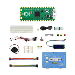 Raspberry Pi Pico Basic Kit Dual-Core für Arm Cortex M0 Prozessor Micro Python Programmierung Lernent wicklung Flexible Uhr