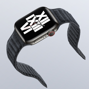 Yeni tasarım Alcantara saat kordonları için 44mm 40mm Smartwatches ultra-manyetik döngü kayışı Apple IWatch serisi 1-10 SE için uyumlu - Product Image 3