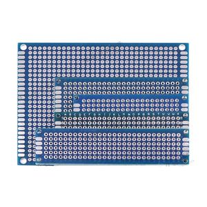 Elektronik PCB kartı 3x7cm Diy evrensel baskılı devre 3*7cm çift taraflı prototipleme PCB için bakır plaka - Product Image 2