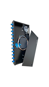Panel de conexión de fibra compacto 4 o 8 o 12 puertos Mini ODF Desktop admite conectores SC/FC Simplex para Terminación de fibra óptica - Product Image 6