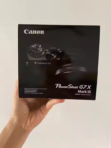 Authentic Power Shot G7X Mark III Digital Mirrorless <strong>Camera</strong> 4.2x Optical Zoom Lens CMOS Sensor SD Compatible 1080p Black