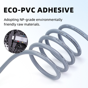Ses sinyal kontrolü gürültü koruması için EHGS UL2547 koruyuculu kablo 30/28/26/24/22/20/18/16 AWG 2-10 çekirdek kalay-bakır PVC tel - Product Image 3