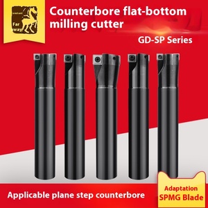 HMEF CNC Flat-Bottom Countersink Milling <strong>Cutter</strong> Bar Lengthened Countersink Drill <strong>Cutter</strong> for Aircraft and <strong>Aerospace</strong> Industries - Product Image 3