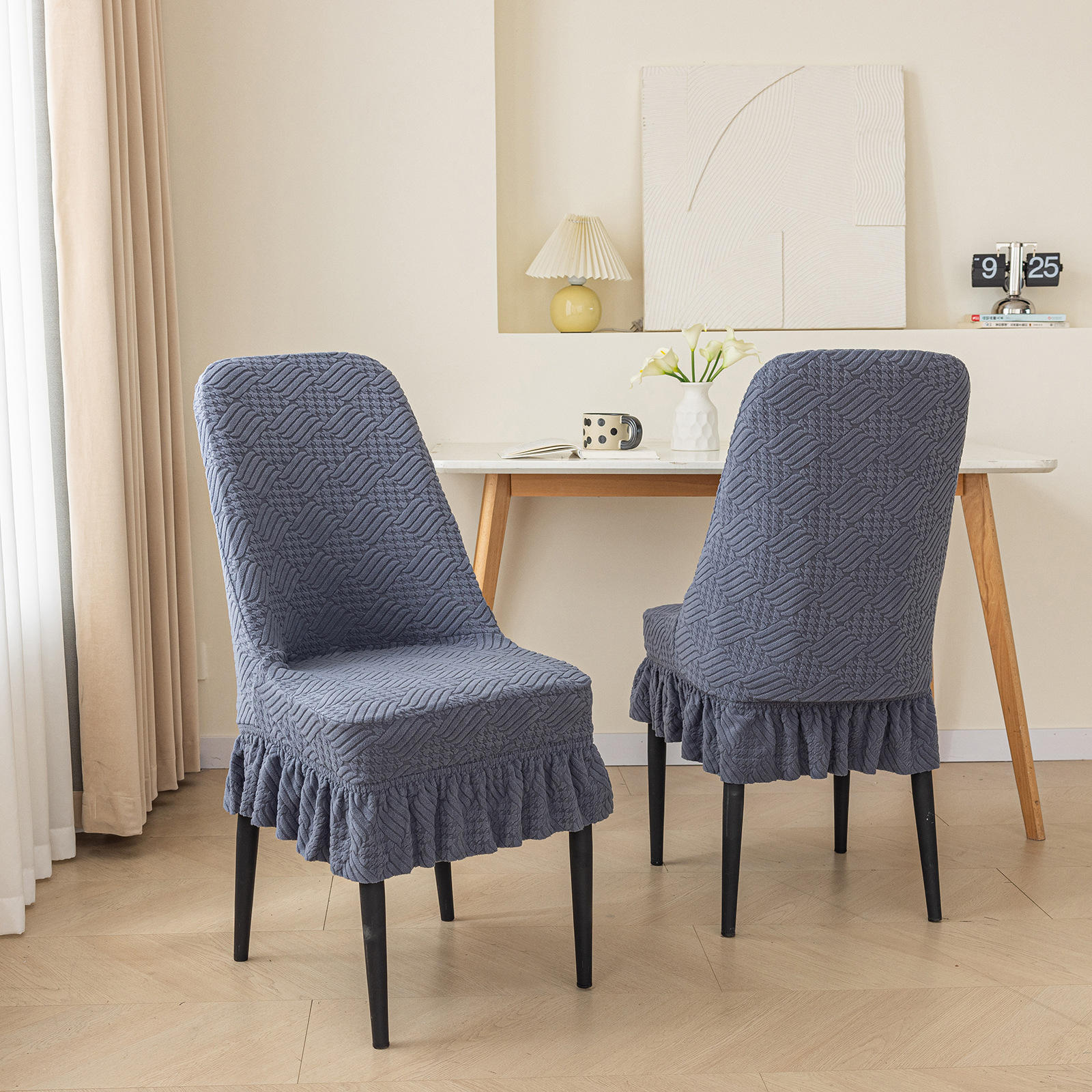 Gris foncé-avec jupe