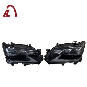 Lexus GS350 GS GSS300 2013-2020用ヨーロッパ版LED自動ヘッドライトアセンブリプラグアンドプレイアップグレード3レンズフルLEDヘッドランプ - Product Image 2
