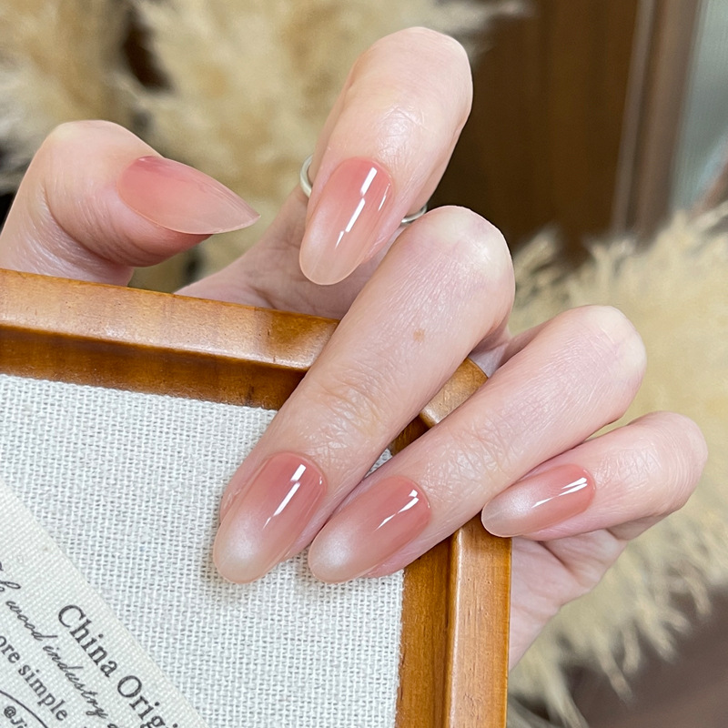 BY1774 Short Oval Radiant as Peach Blossoms