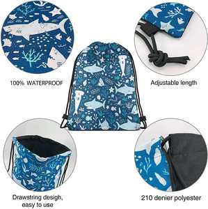 Gelory Hot Sale Design <strong>Custom</strong> Sheer Drawstring Bags All Over Print <strong>Elastic</strong> <strong>String</strong> Backpack Small Cloth Bag Drawstring - Product Image 5