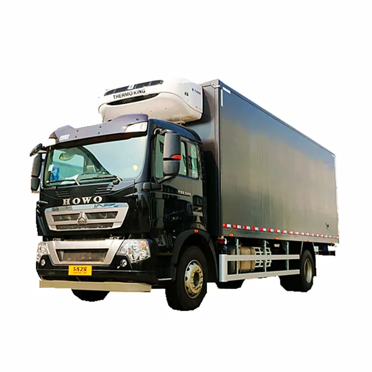 3 10 ton toneladas de Equipamentos Usados De Refrigeração Freezer Caminhão Refrigerado Do Caminhão Contêiner