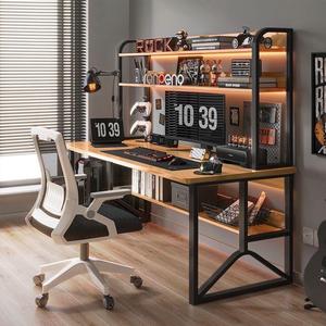 Tavolo da computer Desktop home bookshelf tavolo da gioco integrato camera da letto tavolo da studio studente banco da lavoro scrivania da ufficio - Product Image 2