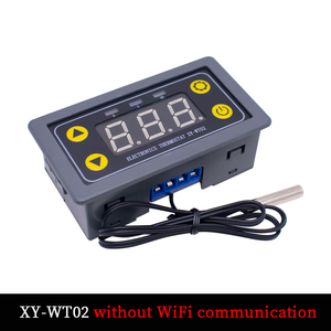 Controlador de temperatura WIFI remoto de alta precisión, módulo de temperatura de refrigeración, aplicación de calefacción, Colector de temperatura, 1, 2