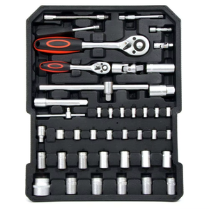 工厂销售手提箱工具套装带盒工匠钢储物手动工具套装盒 - Product Image 4