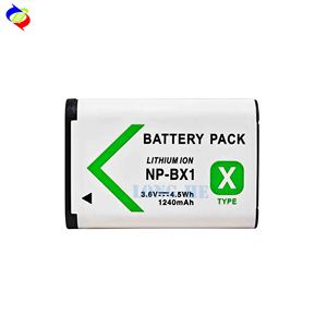 Lityum iyon lityum polimer piller Sony NP-BX1 1240 4.5 DSC-RX100 DSC-WX500 kamera pil için DSC-HX400 mAh ZV-1 V - Product Image 3