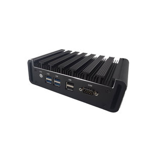 Core i3 i5 4200U 1LAN 1COM RS-232 8USB fansız Mini PC endüstriyel bilgisayar - Product Image 6