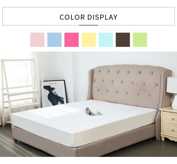 Fournisseur chinois OME Housse de matelas couleur personnalisée