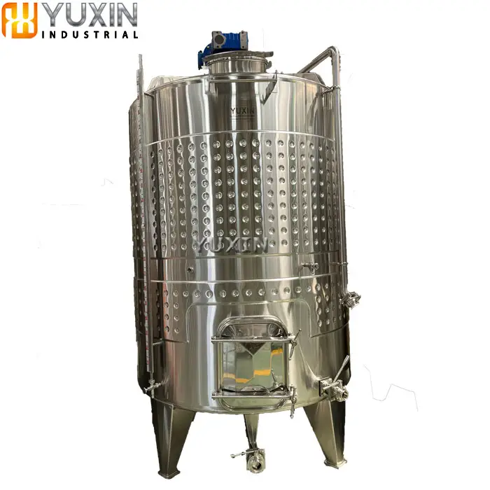 Mezclador agitador de acero inoxidable de alta calidad, tanque de mezcla de líquido de jugo industrial