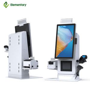 מסך מגע עם שירות עצמי pos kiosk עם קורא קיר ברקוד פנימי מותקן עצמי, פונקצית מסוף תשלום תשלום עם sdk - Product Image 3