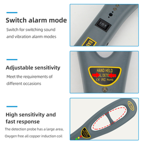 GC-101H <strong>Detector</strong> De Metales LED Light Security Use Hand Held Metal <strong>Detectors</strong> for Body Detection - Product Image 4