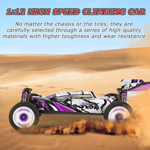 WL oyuncaklar 124019 yüksek güç motor sürümü rc yüksek hızlı rc radyo kontrol rc araba - Product Image 5