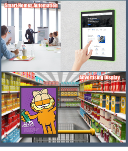 Smart Home-Automatisierung gerät 9,7 Zoll Android 13 4GB 32GB 64GB Touchscreen Smart Home Control-Bildschirm anzeige