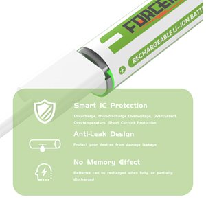 Şarj edilebilir 1.5V AA lityum piller 4-Pack şarj seti 3600high yüksek kapasiteli AA Li-ion pil şarj saklama kutusu - Product Image 4