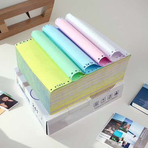 CB CFB CF Papel de impresión continuo sin carbón NCR de 3 capas Papel NCR de 4 capas barato para formularios informáticos - Product Image 6