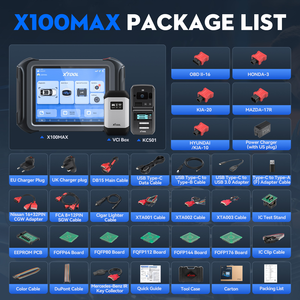 XTOOL X100MAX Car IMMO &amp; <strong>Key</strong> Programming Tool with KC501 Auto <strong>Key</strong> <strong>Programmer</strong> All System OBD2 Diagnosis Tools ECU Programming