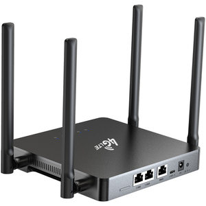 Plery R624 4G LTE CPE Router <strong>Modem</strong> with WPS Encryption 300 Mbps Data Network Switches 5G &amp; 2.4G Wi-Fi Frequencies for Home Use - Product Image 3
