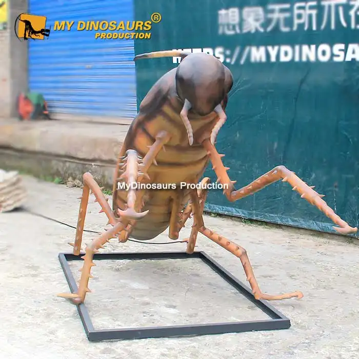 MyDino AI008สูงจำลอง3d ขนาดใหญ่แมลงรุ่นแมลงสาบ